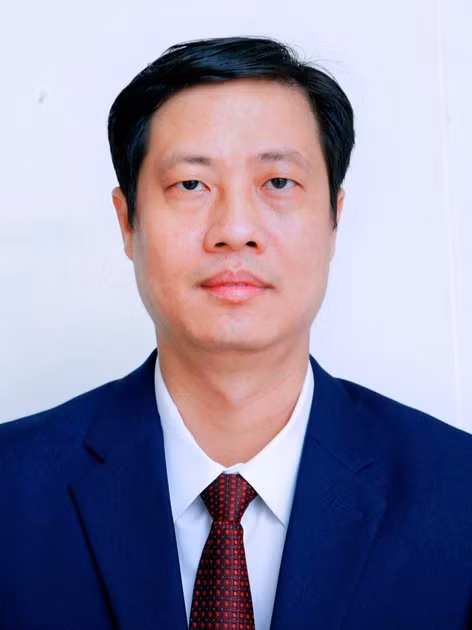 Tiến sĩ Trần Bá Kiên - Hiệu trưởng của Trường Cao đẳng Dược Trung ương Hải Dương.