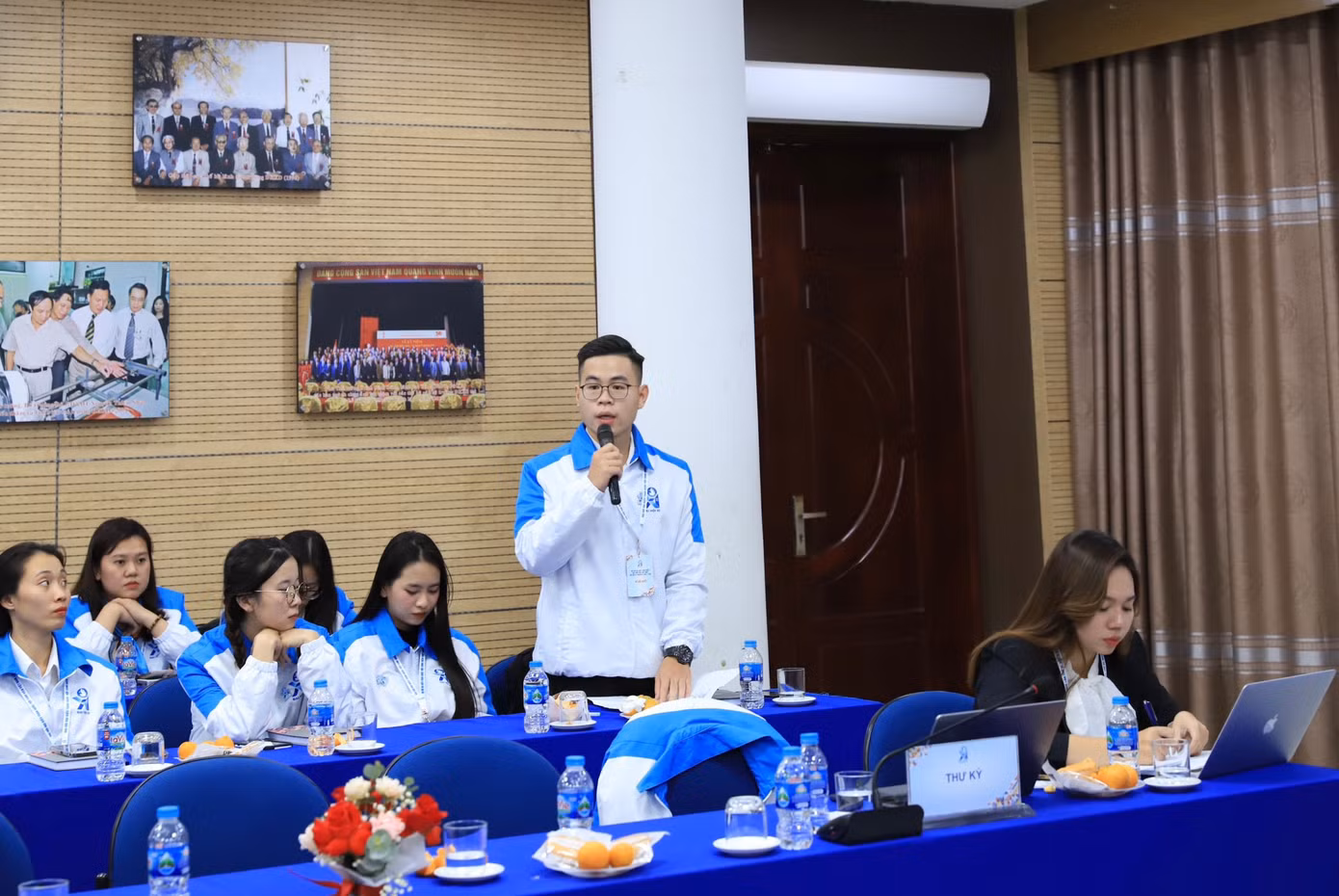 Nam tham gia phát biểu tại Đại hội Đại biểu Hội Sinh viên Việt Nam toàn quốc lần thứ XI.