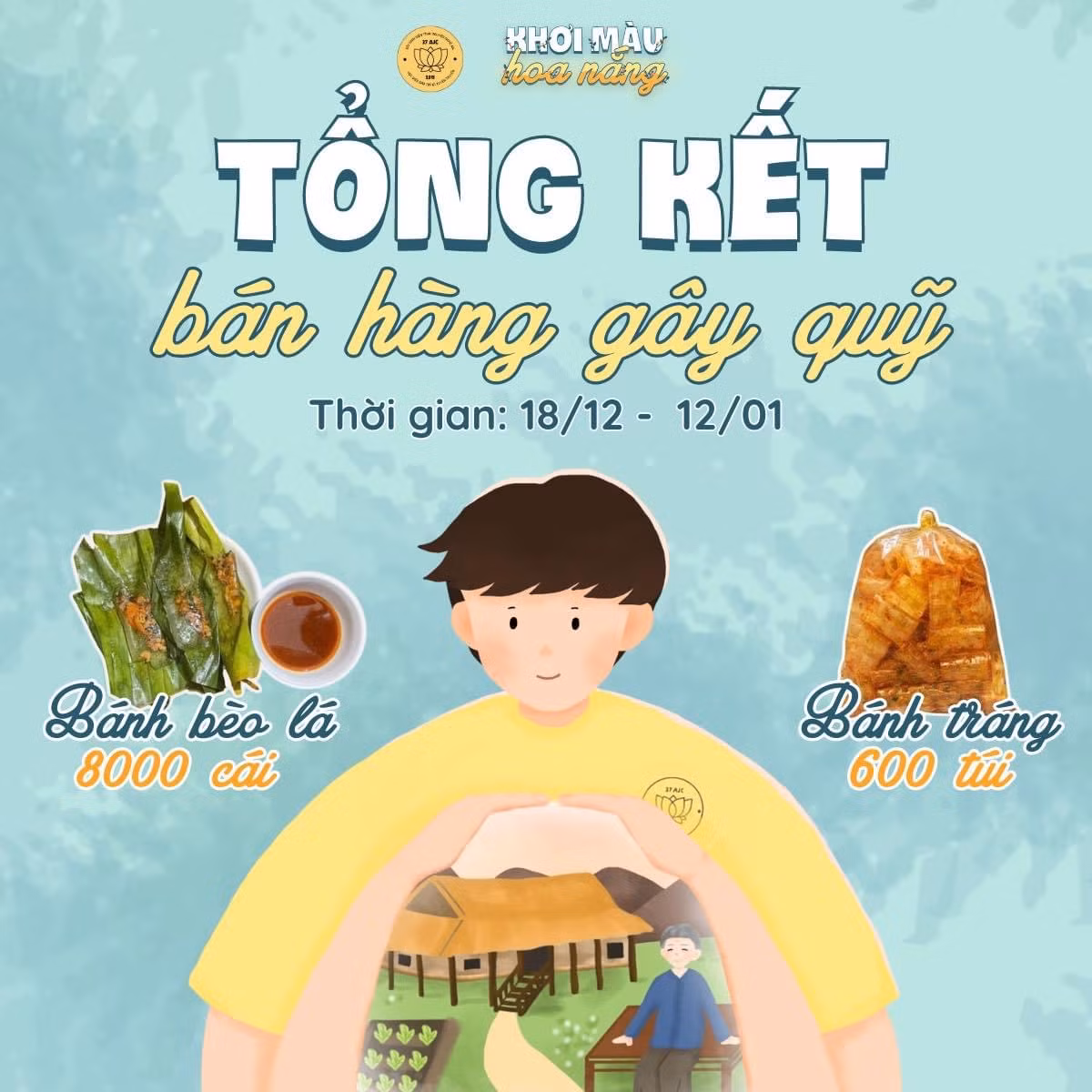 Gian hàng gây quỹ của Đông Ấm 2023 nhận được sự ủng hộ từ tất cả mọi người. Gian hàng gây quỹ của Đông Ấm 2023 nhận được sự ủng hộ từ tất cả mọi người.