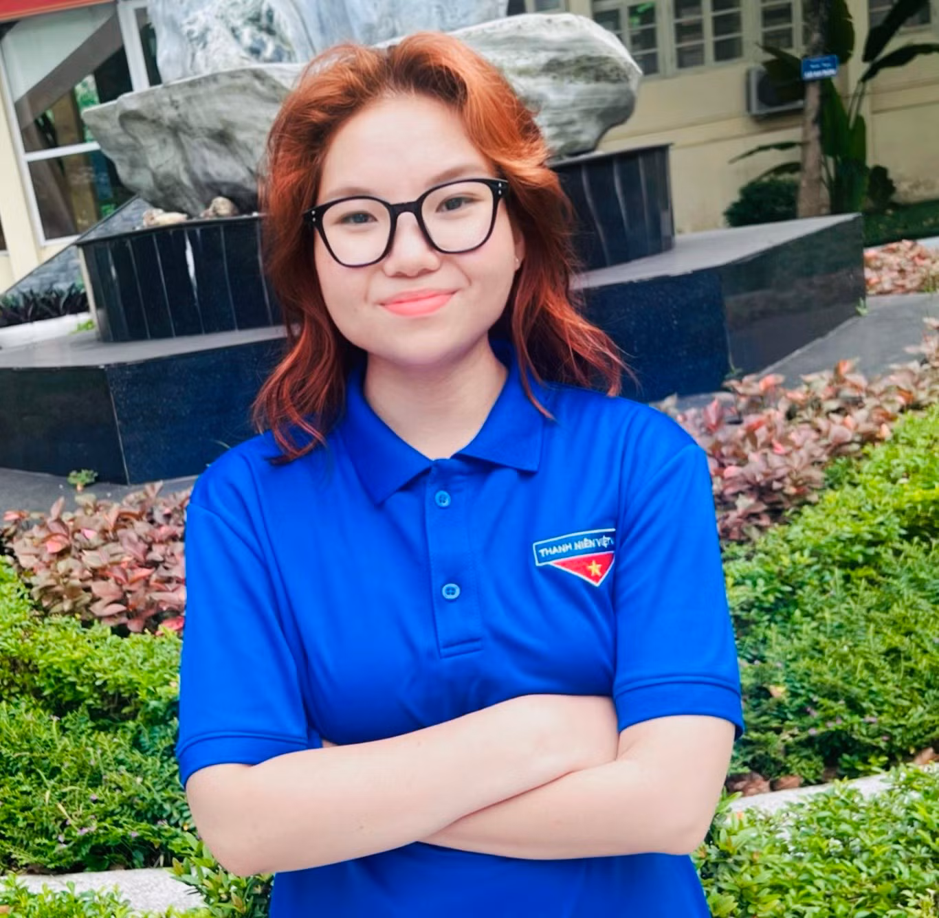 Đặng Minh Anh đang là sinh viên năm thứ ba của Học viện Báo chí và Tuyên truyền.
