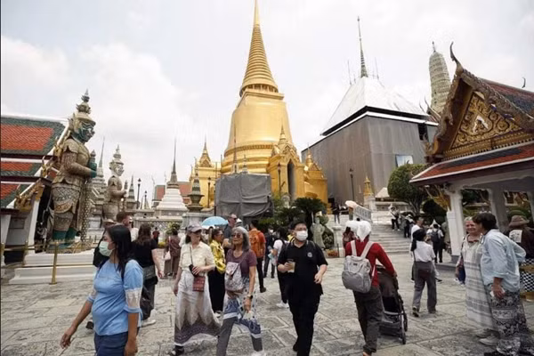 Tháng 4 là thời điểm Thái Lan đón nhiều du khách. Ảnh: EPA-EFE.