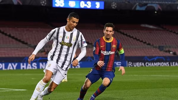 Đã không có trận Argentina - Bồ Đào Nha tại World Cup 2022, nhưng Ronaldo và Messi có thể sắp đối đầu rồi. Ảnh: Getty.