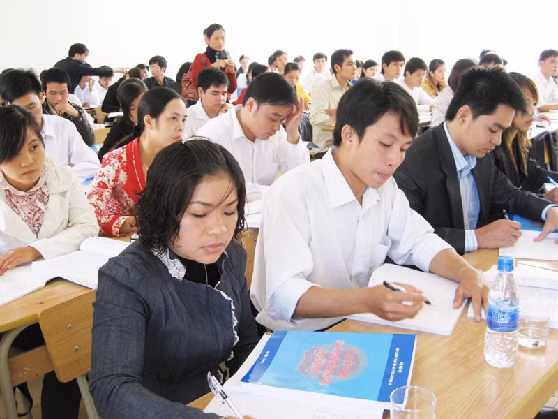 Các TTT Cao Bằng trong buổi học kiến thức quản lý nhà nước