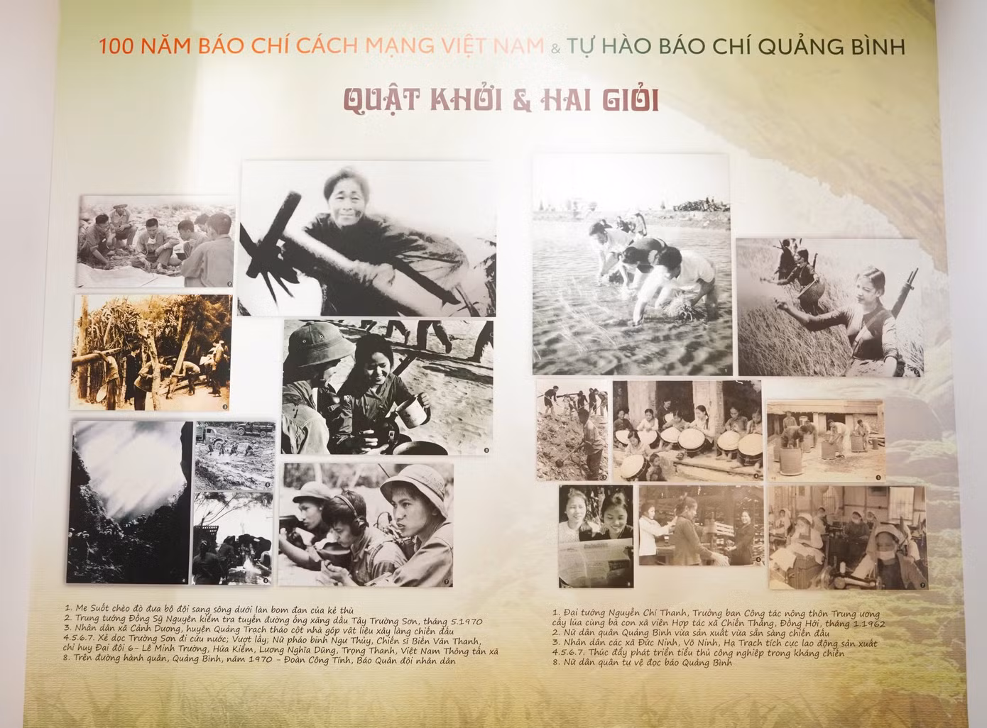 Tự hào báo chí Quảng Bình trong chiến tranh chống chống Mỹ. Tự hào báo chí Quảng Bình trong chiến tranh chống chống Mỹ.