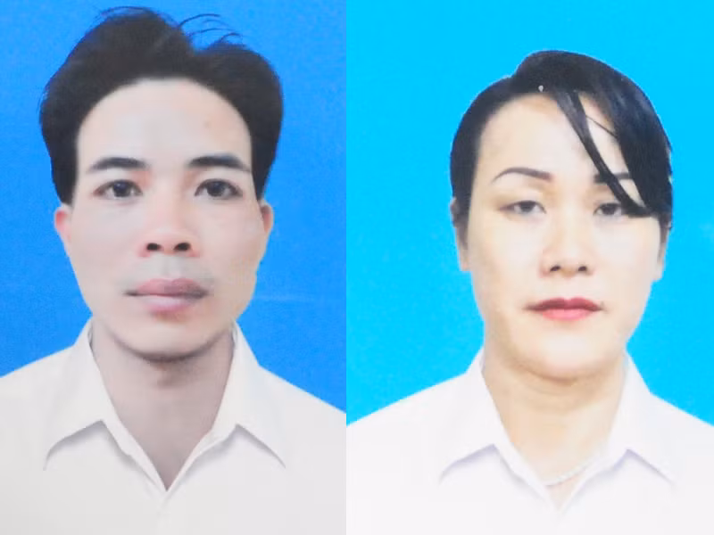 Đối tượng Nguyễn Văn Vương và đối tượng Vũ Thị Liên