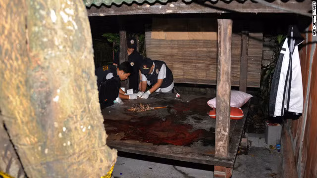 Hiện trường vụ tấn công ngày 18-3. Ảnh: CNN