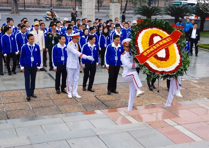 Ngày đầu tiên Đại hội Đoàn toàn quốc lần thứ XI ảnh 58