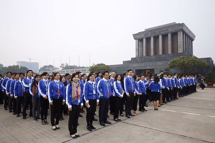 Ngày đầu tiên Đại hội Đoàn toàn quốc lần thứ XI ảnh 53