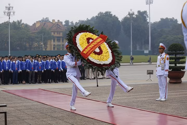 Ngày đầu tiên Đại hội Đoàn toàn quốc lần thứ XI ảnh 55