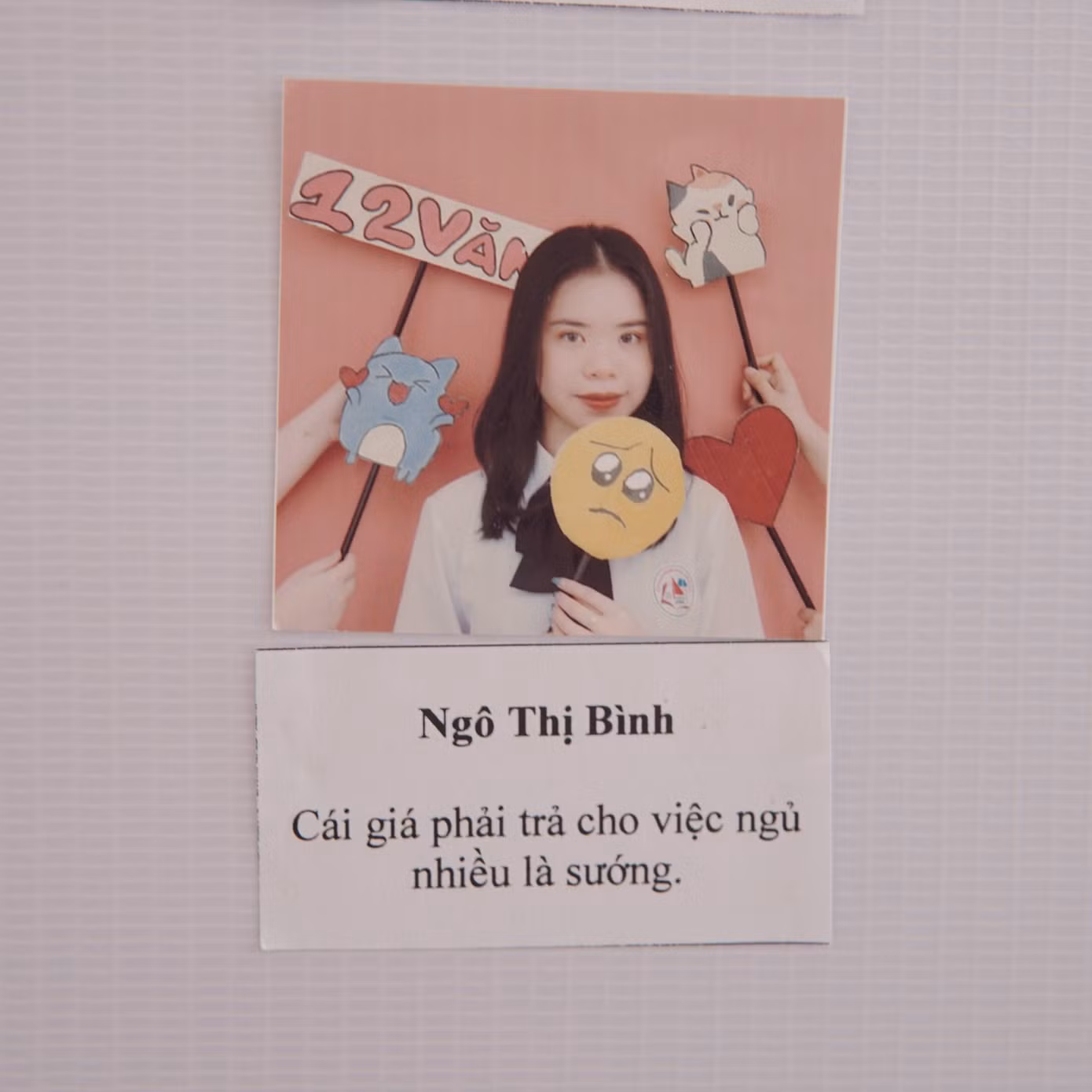 "Ăn được, ngủ được là tiên". "Ăn được, ngủ được là tiên".