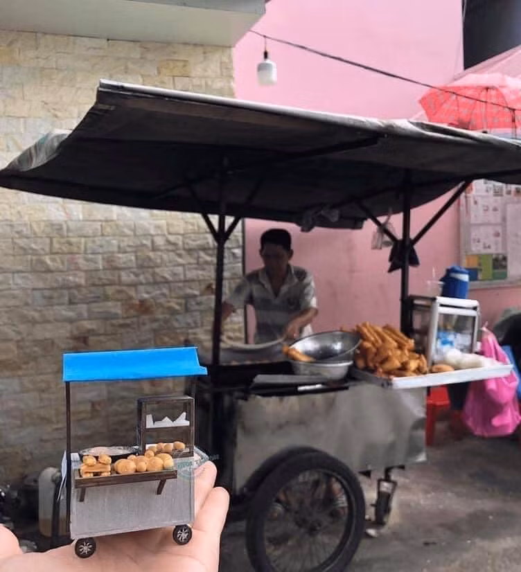 Bánh tiêu, bánh bò, bánh quẩy,...