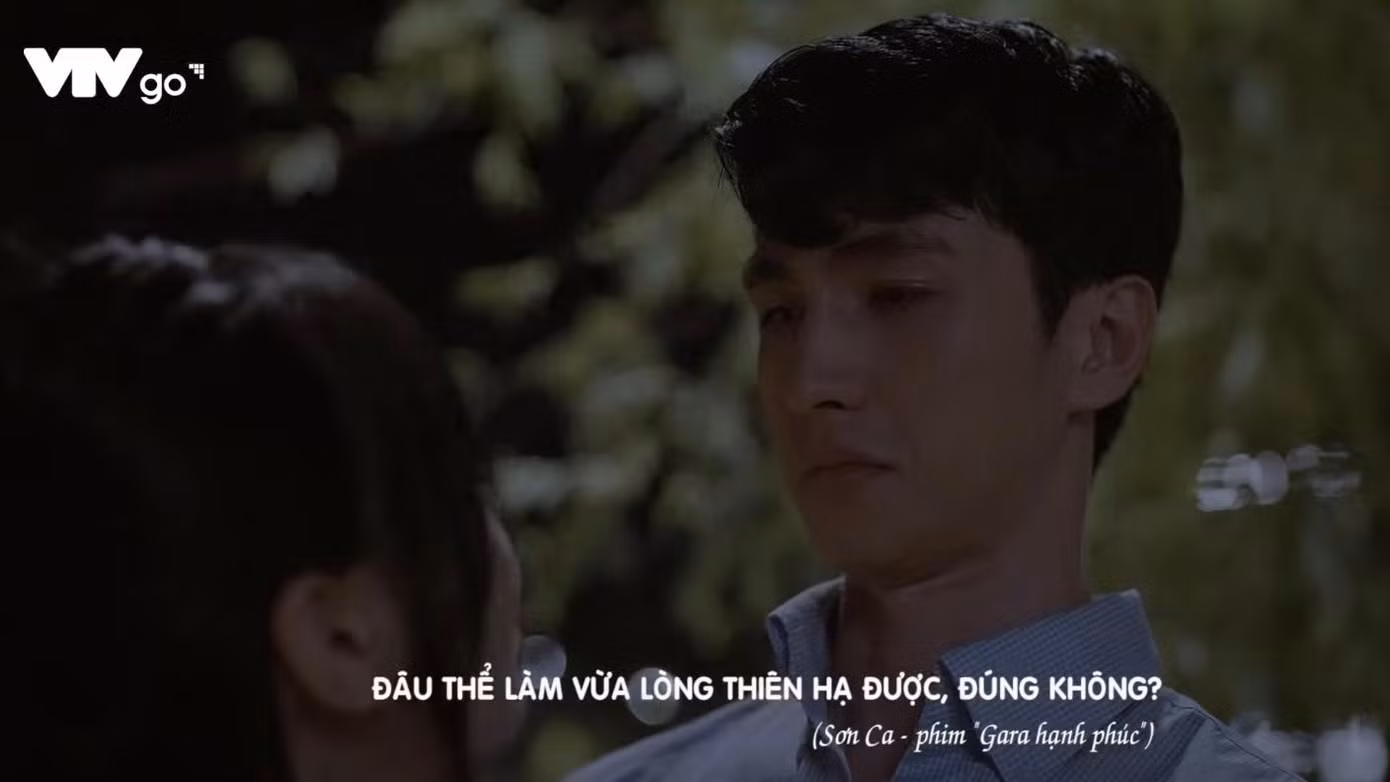 Sơn Ca cũng nhiều lần an ủi Quân (Bình An) khi anh gặp khó khăn trong công việc, dù thực tế Quân lại giấu người yêu và lựa chọn lối sống sai lầm.