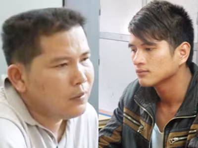 Hai bị cáo Hạnh và Hà. Hai bị cáo Hạnh và Hà