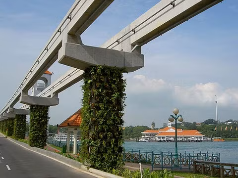 Tuyến đường sắt 1 ray ở Singapore