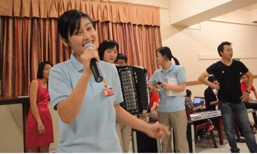 Nữ quan chức cấp cao của Triều Tiên luôn thân thiện. Ảnh: T.Đ