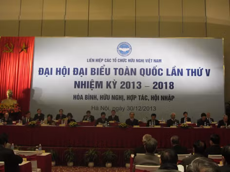 VUFO là tổ chức chính trị - xã hội chuyên trách vận động, tập hợp các tầng lớp nhân dân đấu tranh cho hòa bình và phát triển, mở rộng quan hệ đoàn kết, hữu nghị, thúc đẩy hợp tác giữa nhân dân Việt Nam với nhân dân các nước trên thế giới và các tổ chức phi chính phủ nước ngoài. Ảnh: Trúc Quỳnh