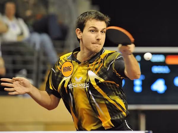 Timo Boll quyết thực hiện cuộc lật đổ tại Olympic London. Ảnh: Getty Images