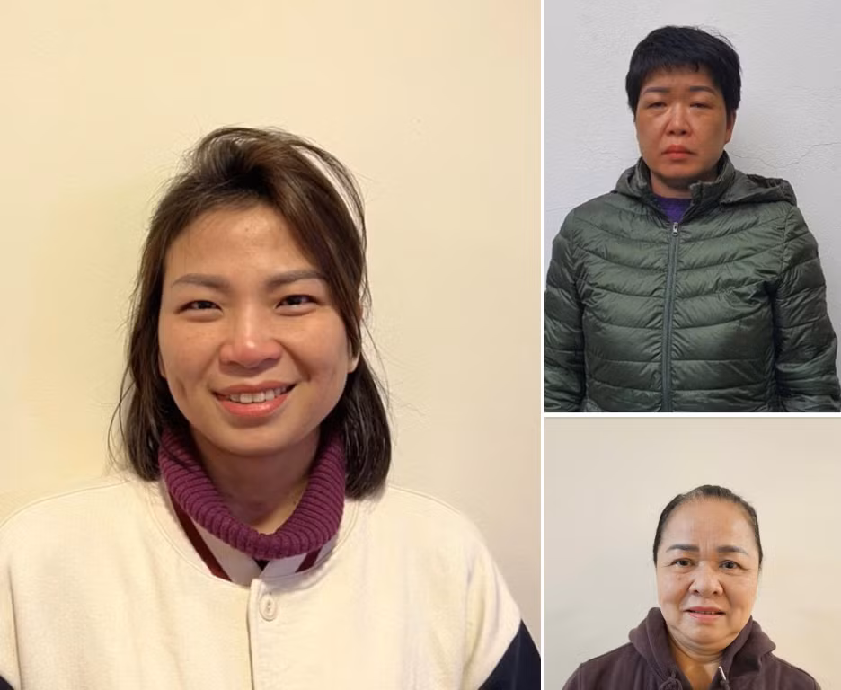 Các bị can trong vụ án. Ảnh: CACC. Các bị can trong vụ án. Ảnh: CACC.