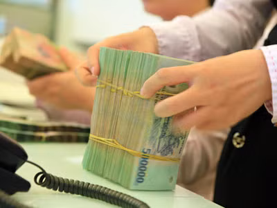 Nợ xấu tăng nhưng lợi nhuận của các ngân hàng vẫn rất cao. Ảnh: Ngọc Thắng