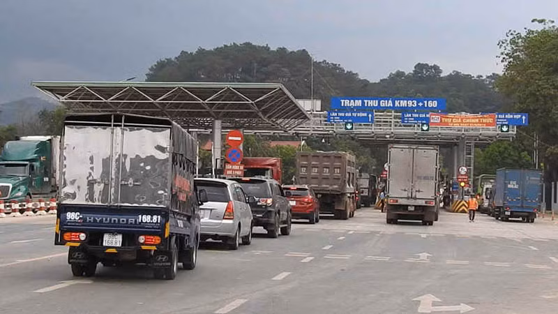 Hình ảnh trạm thu phí BOT Bắc Giang - Lạng Sơn. Ảnh: Lê Khánh. Hình ảnh trạm thu phí BOT Bắc Giang - Lạng Sơn. Ảnh: Lê Khánh.
