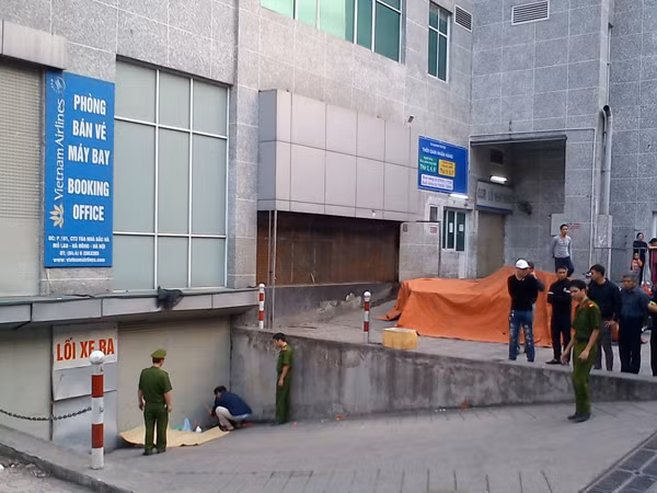 Hiện trường nơi phát hiện thi thể nạn nhân