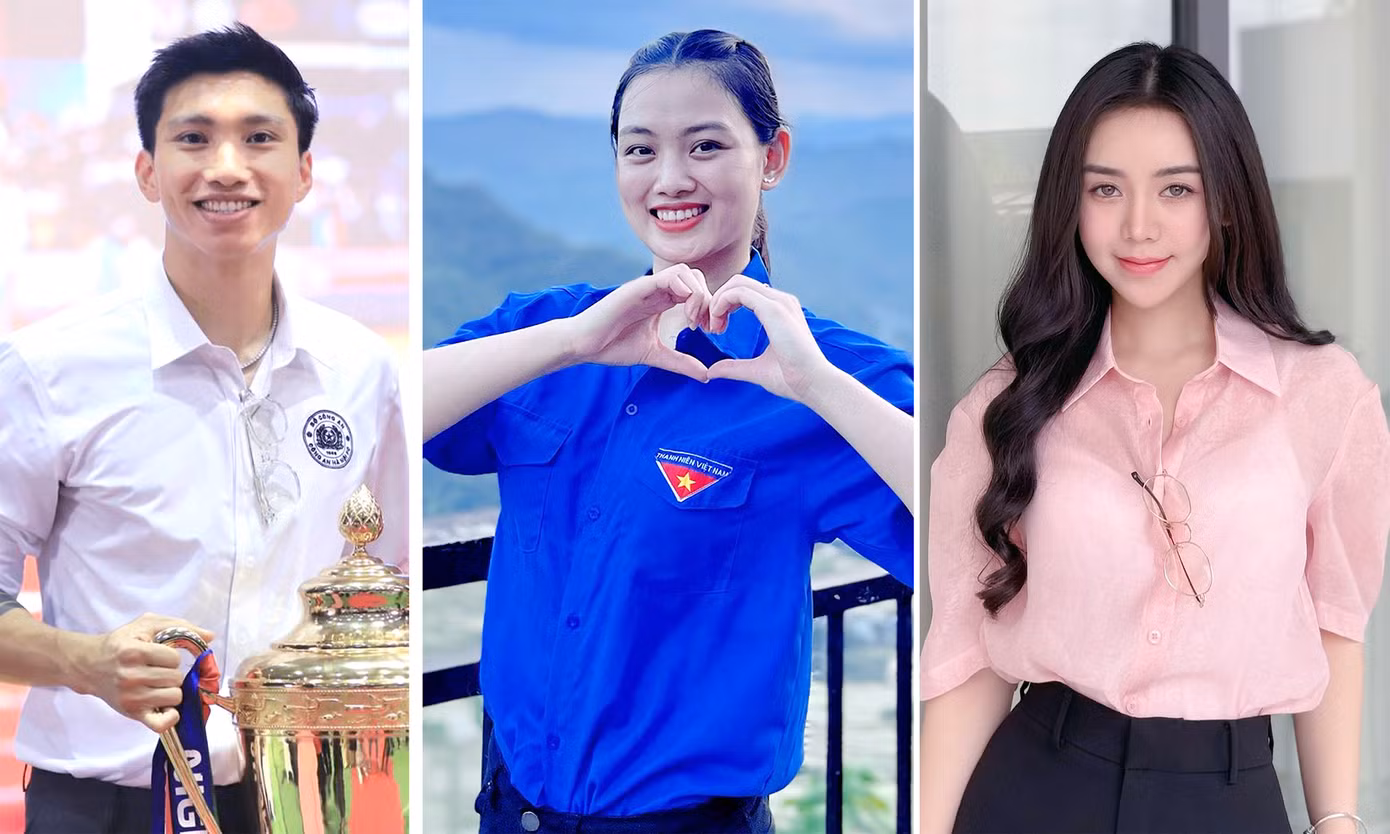 Cầu thủ Văn Hậu, hoa khôi bóng chuyền Thu Hoài, diễn viên Quỳnh Kool (từ trái sang phải ảnh) là Đại sứ Chiến dịch thanh niên tình nguyện Hè tỉnh Thái Bình năm 2024. Ảnh: BTC Cầu thủ Văn Hậu, hoa khôi bóng chuyền Thu Hoài, diễn viên Quỳnh Kool (từ trái sang phải ảnh) là Đại sứ Chiến dịch thanh niên tình nguyện Hè tỉnh Thái Bình năm 2024. Ảnh: BTC