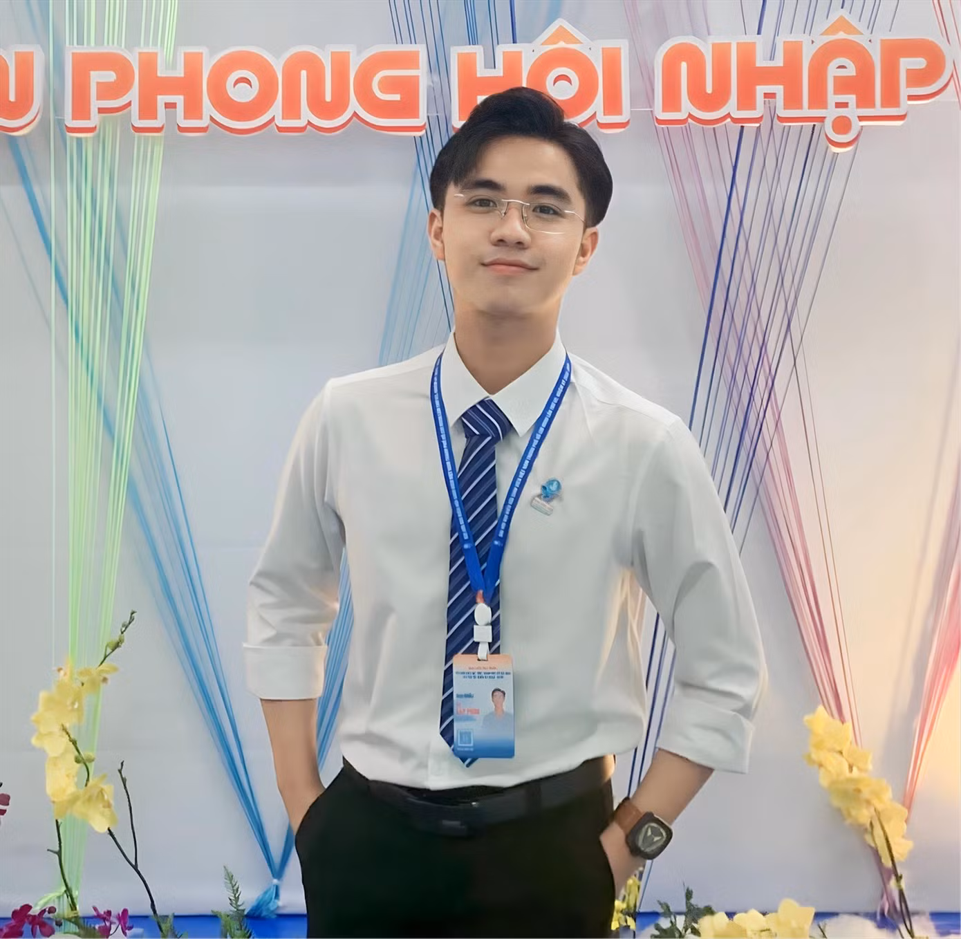 Võ Lập Phúc - Ủy viên BCH Hội SVVN TPHCM, sinh viên trường Đại học Sư phạm TPHCM.