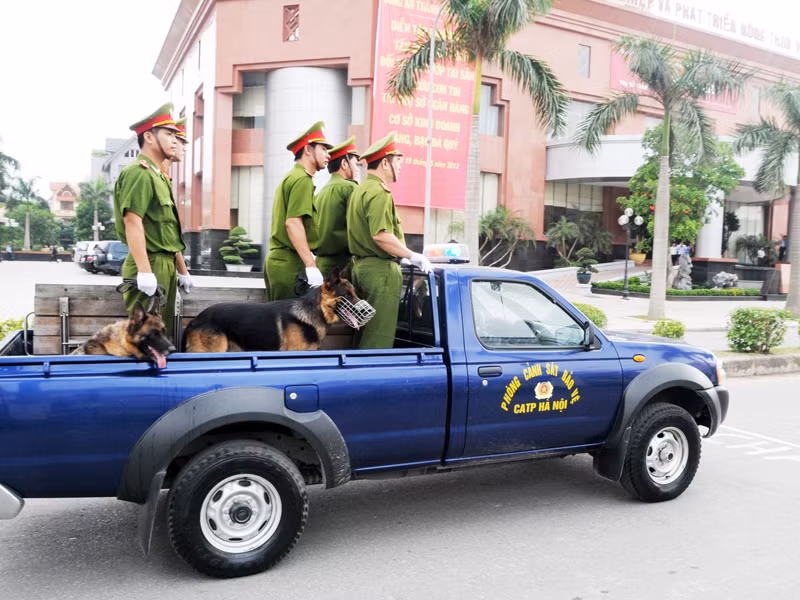 Xe chuyên dụng của lực lượng 113