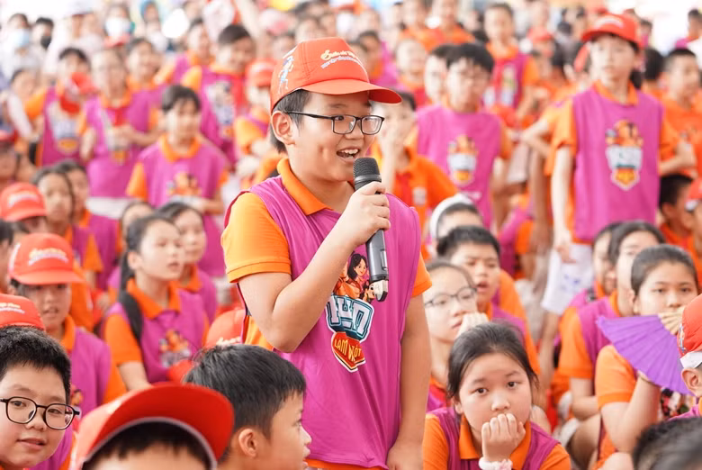 Thiếu nhi Thanh Hóa hào hứng tham gia các hoạt động của ngày hội Thiếu nhi Thanh Hóa hào hứng tham gia các hoạt động của ngày hội