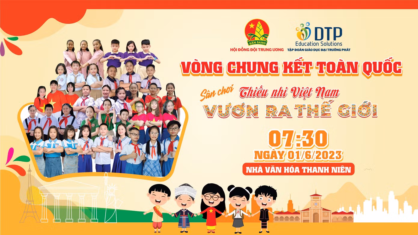 Vòng chung kết sân chơi "Thiếu nhi Việt Nam - Vươn ra thế giới" sẽ diễn ra từ ngày 31/5 - 1/6, tại TPHCM Vòng chung kết sân chơi "Thiếu nhi Việt Nam - Vươn ra thế giới" sẽ diễn ra từ ngày 31/5 - 1/6, tại TPHCM