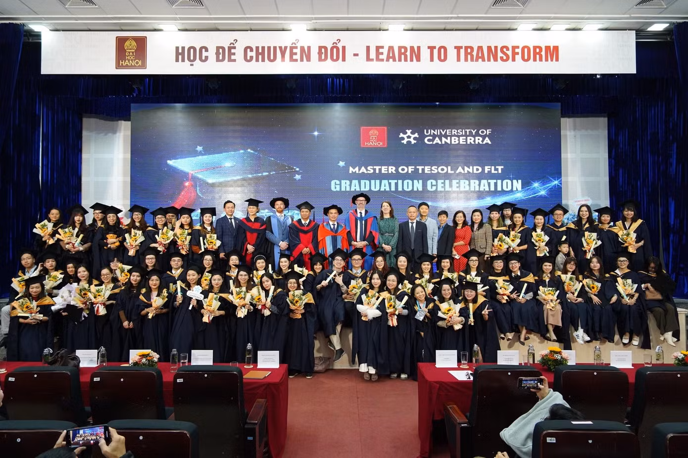 Lễ gia hạn thỏa thuận hợp tác chương trình MTESOL và vinh danh tân thạc sĩ khóa 5, 6.