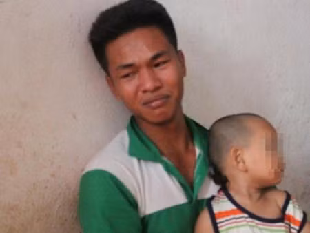 Chồng và con của bảo mẫu Hồ Ngọc Nhờ
