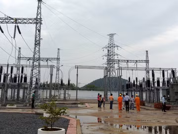 Trạm biến áp 110 kV Hà Tiên đã hoàn thành phục vụ công trình cáp ngầm Hà Tiên - Phú Quốc