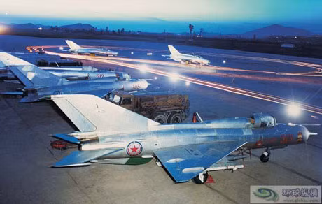 Tiêm kích chủ lực MiG-21 của không quân Bắc Triều Tiên