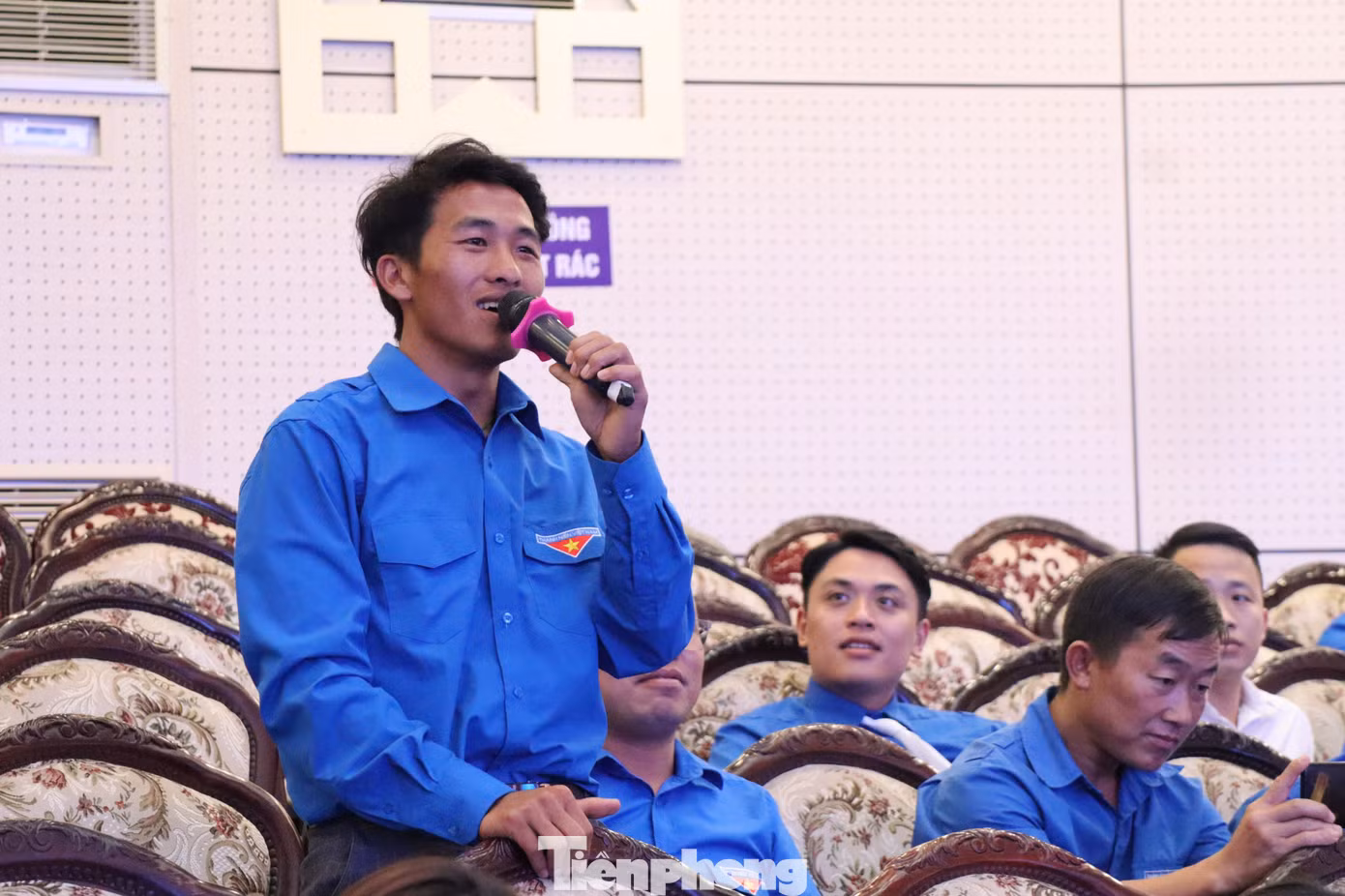 Đoàn viên, thanh niên được trao đổi về những kinh nghiệm lập, khởi nghiệp.