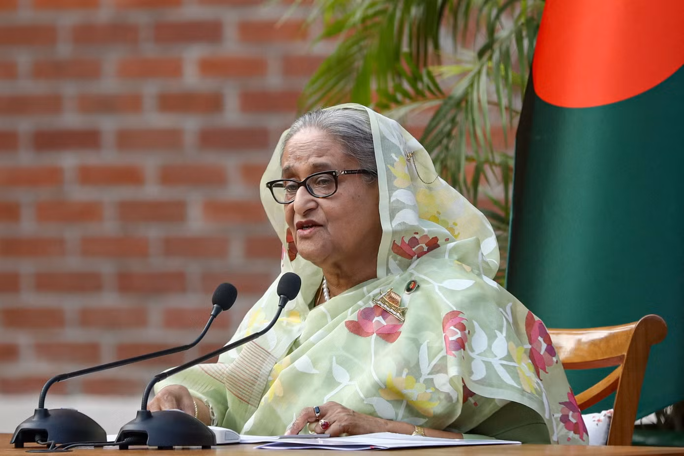 Thủ tướng Bangladesh Sheikh Hasina. (Ảnh: Reuters)