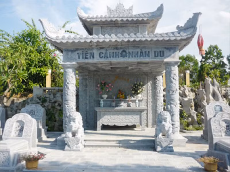 Lăng mộ có giá 10 tỷ đồng tại công viên nghĩa trang Vĩnh Hằng
