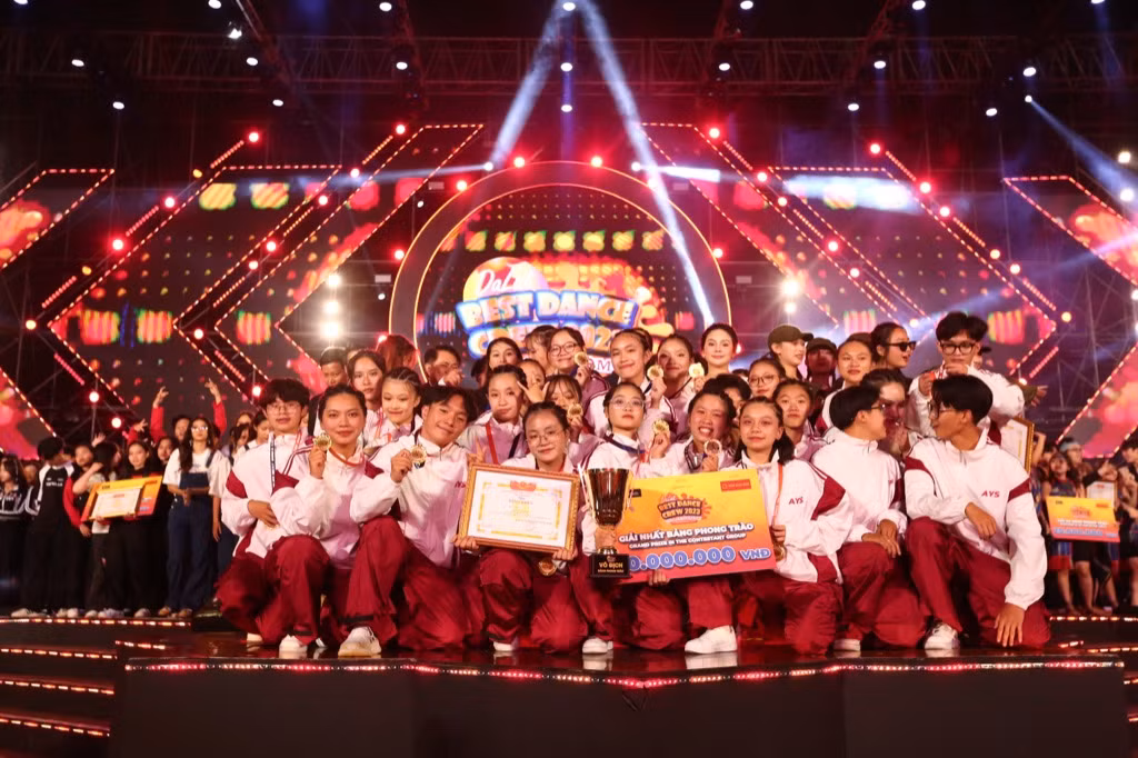 AYS giành được giải Nhất ở Bảng phong trào của Dalat Best Dance Crew 2023