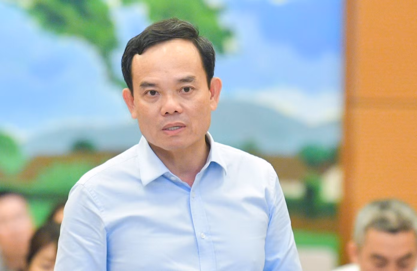 Ông Trần Lưu Quang tại phiên họp Ủy ban Thường vụ Quốc hội.