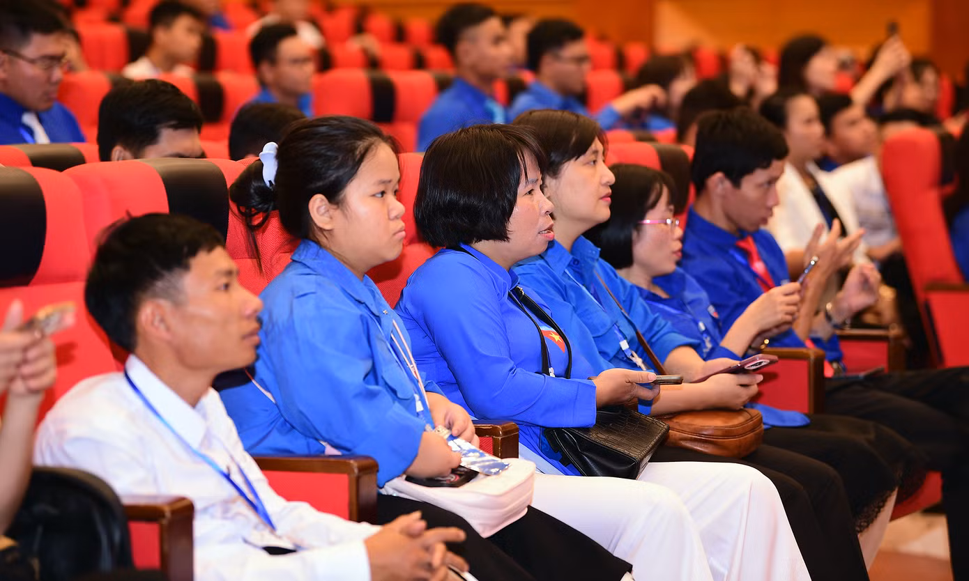 Các đại biểu tham dự Đại hội. Ảnh: Xuân Tùng Các đại biểu tham dự Đại hội. Ảnh: Xuân Tùng