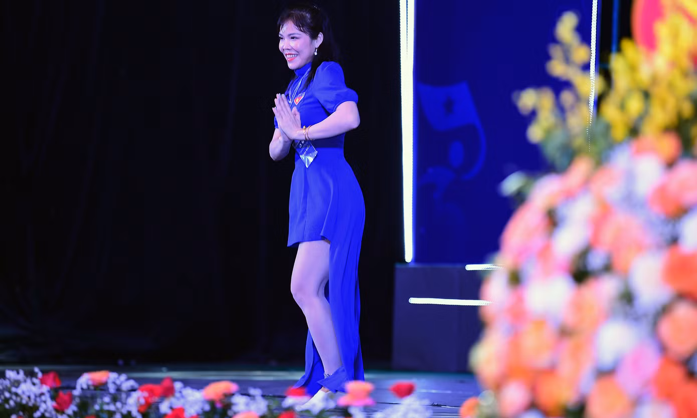 Tiết mục văn nghệ đặc biệt trong chương trình Đại hội. Ảnh: Xuân Tùng Tiết mục văn nghệ đặc biệt trong chương trình Đại hội. Ảnh: Xuân Tùng