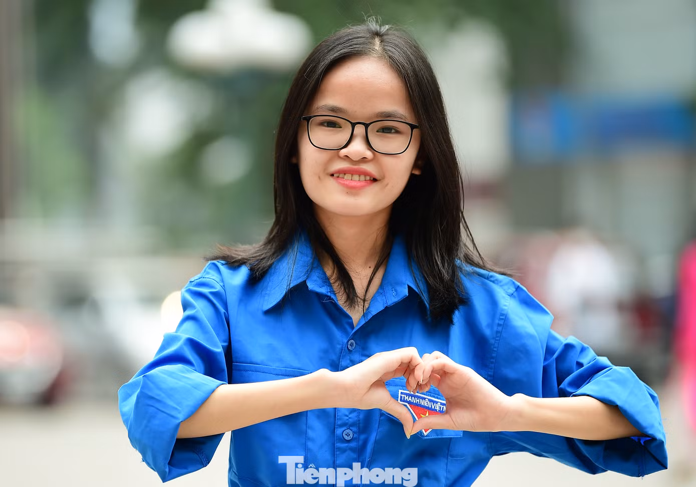 Trần Thị Quế Anh là tân sinh viên khoá 13 ngành Quan hệ công chúng. Ảnh: Xuân Tùng Trần Thị Quế Anh là tân sinh viên khoá 13 ngành Quan hệ công chúng. Ảnh: Xuân Tùng