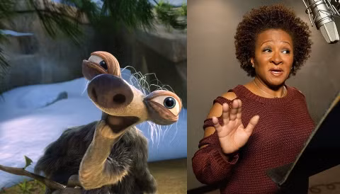 Bà của lười Sid, nhân vật gây cười nhất Ice Age 4, do Wanda Sykes lồng tiếng. Bà của lười Sid, nhân vật gây cười nhất Ice Age 4, do Wanda Sykes lồng tiếng