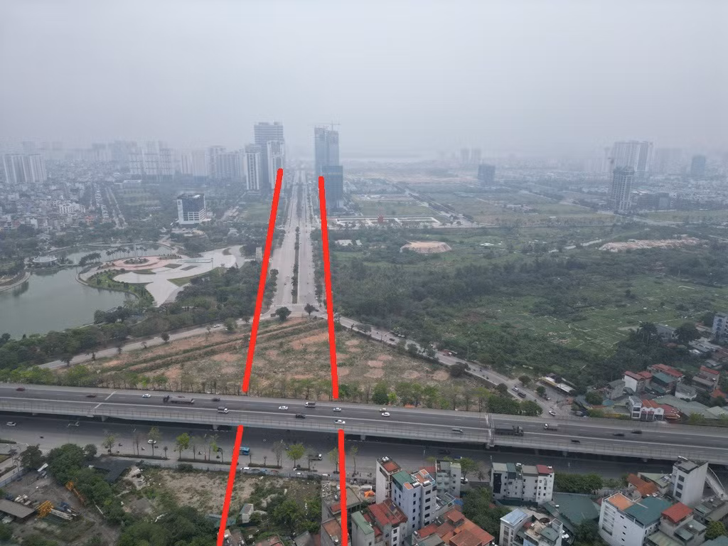Trục Tây Thăng Long từ Tây Hồ chưa thể thông đến Tây Tựu do vướng mặt bằng ở đoạn giao với vành đai 3 và đoạn đi qua phường Cổ Nhuế 2, quận Bắc Từ Liêm. Ảnh: Anh Trọng. Trục Tây Thăng Long từ Tây Hồ chưa thể thông đến Tây Tựu do vướng mặt bằng ở đoạn giao với vành đai 3 và đoạn đi qua phường Cổ Nhuế 2, quận Bắc Từ Liêm. Ảnh: Anh Trọng.