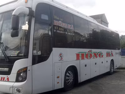 Nhà xe Hồng Hà, nơi xảy ra vụ lái xe trộm 8 tỷ đồng của khách hàng