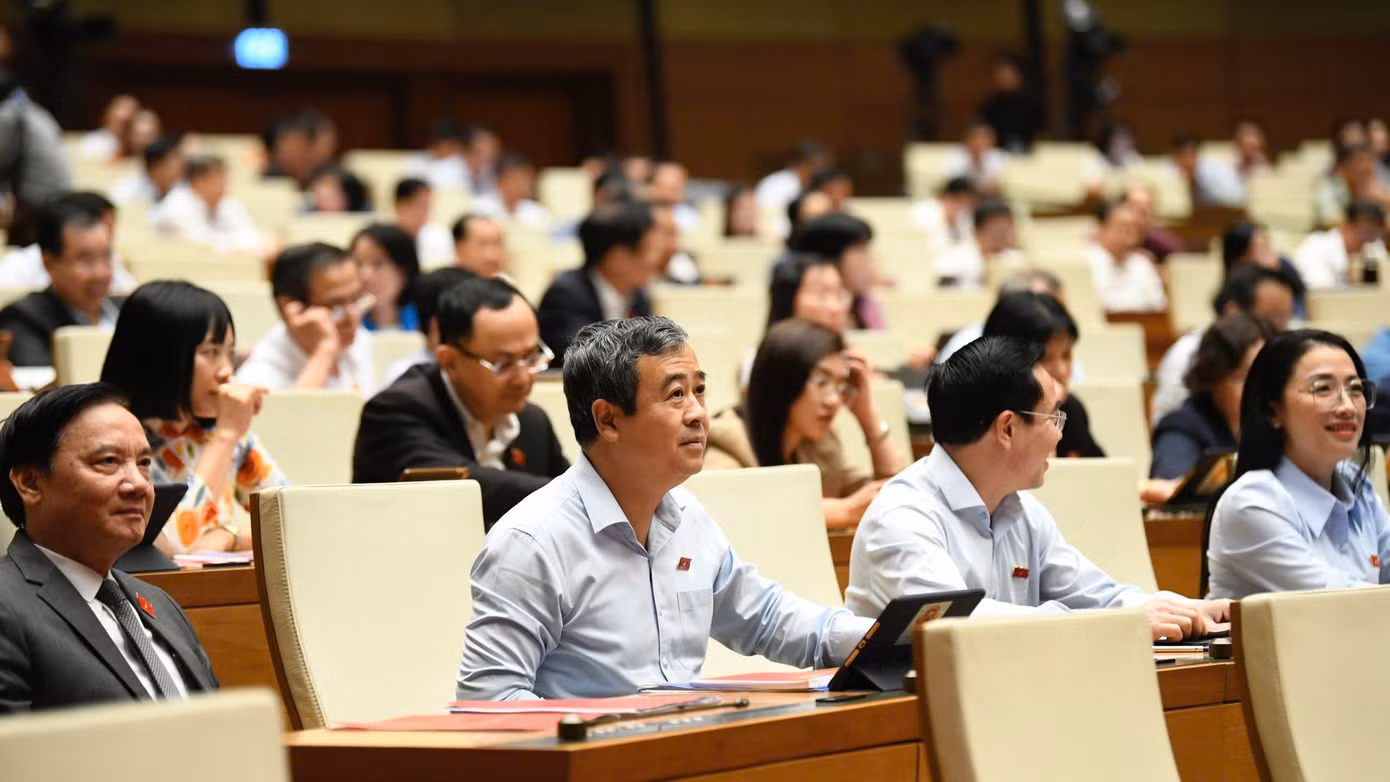 Các đại biểu tại phiên họp Quốc hội ngày 7/11. Ảnh: Như Ý Các đại biểu tại phiên họp Quốc hội ngày 7/11. Ảnh: Như Ý