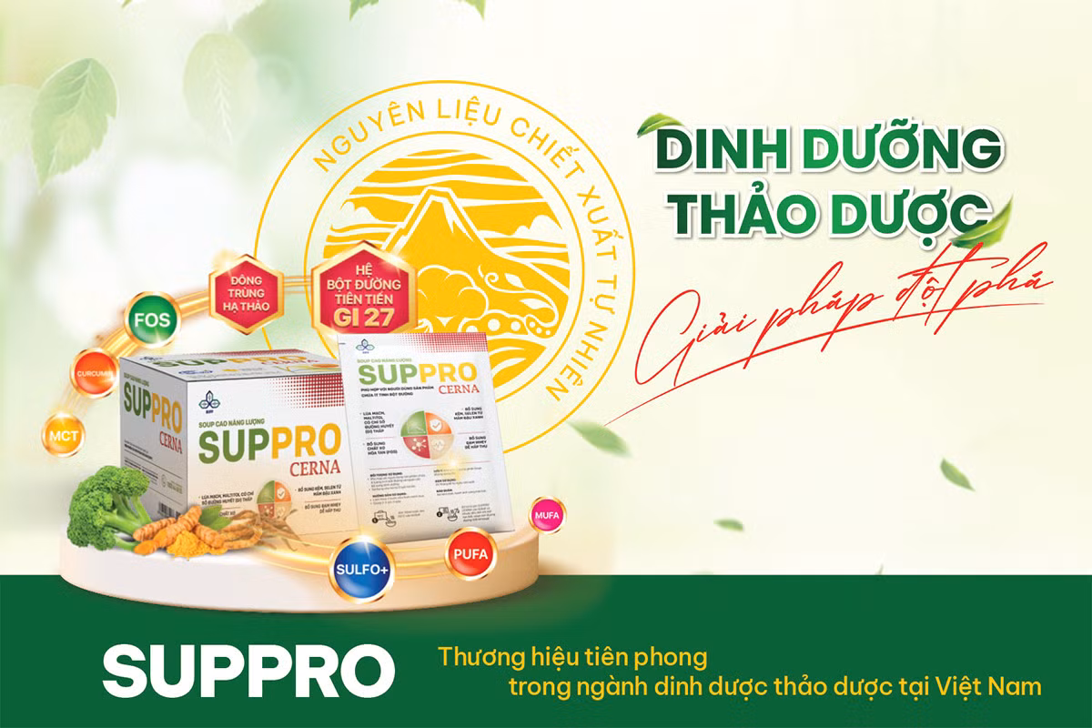 Ra mắt Suppro Cerna - bước tiến mới trong phát triển ngành dinh dưỡng thảo dược ảnh 1