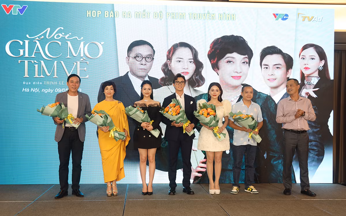 Chiều ngày 09/05/2023, họp báo bộ phim truyền hình “Nơi giấc mơ tìm về” được diễn ra tại Hà Nội.