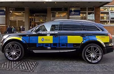 Audi Q7 TDI S-Line thành xe tuần tra của cảnh sát Scotland.