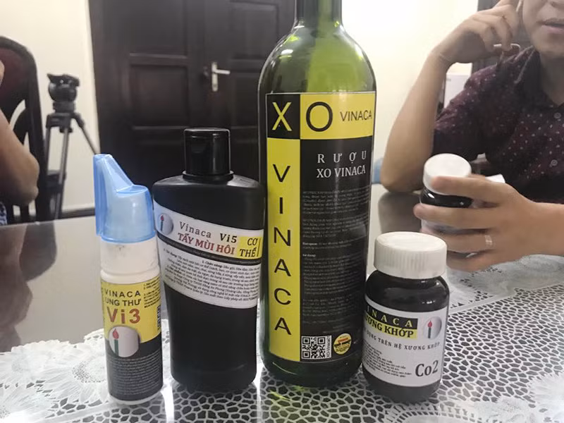 Khởi tố điều tra một cơ sở sản xuất thuốc chữa ung thư giả Vinaca ảnh 1